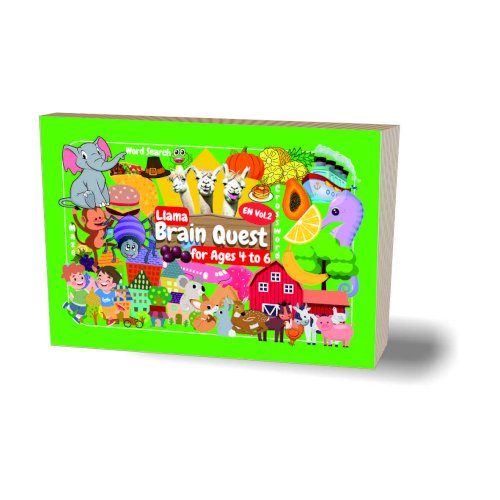 Llama Brain Quest For Kids: Ages 4 To 6 - En Vol.2