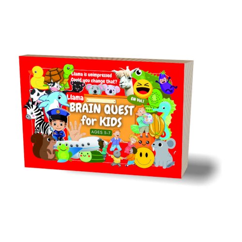 Llama Brain Quest For Kids: Ages 5 To 7 - En Vol.1